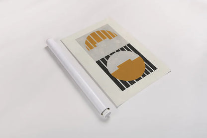 Latitude v2 by Mike Schick. shown as a rolled paper print. Available as archival giclee rolled canvas, fine art paper, or poster print. SKU 58746i.