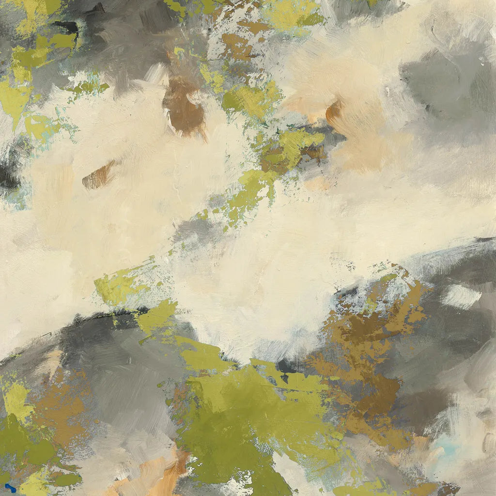 Linden Gray Matter III Square by Mike Schick. SKU 34218a. Archival Giclee Fine art print for wall decor.