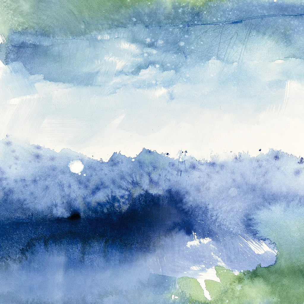 Midnight at the Lake II by Mike Schick. SKU 15459a. Archival Giclee Fine art print for wall decor.