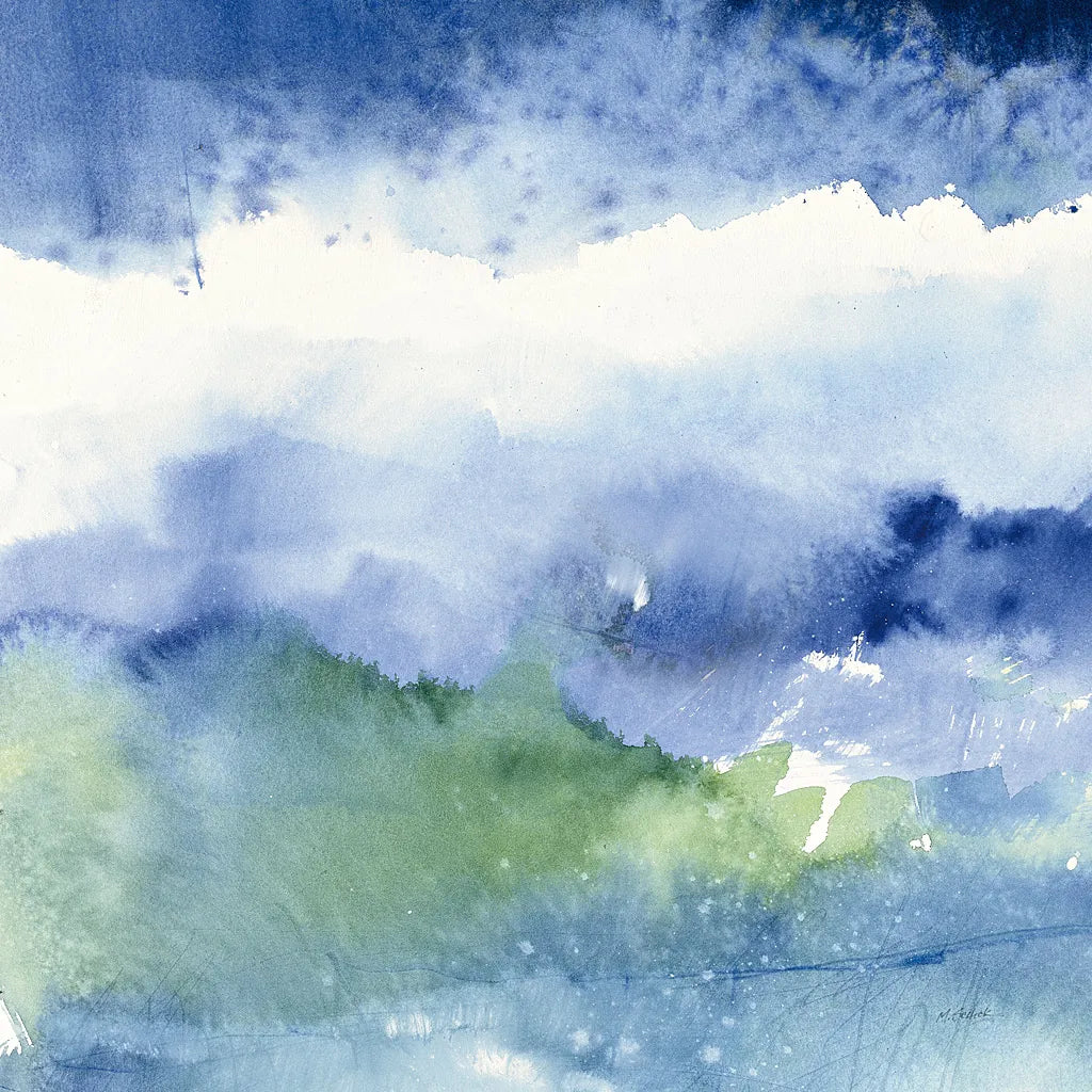 Midnight at the Lake III by Mike Schick. SKU 20555a. Archival Giclee Fine art print for wall decor.