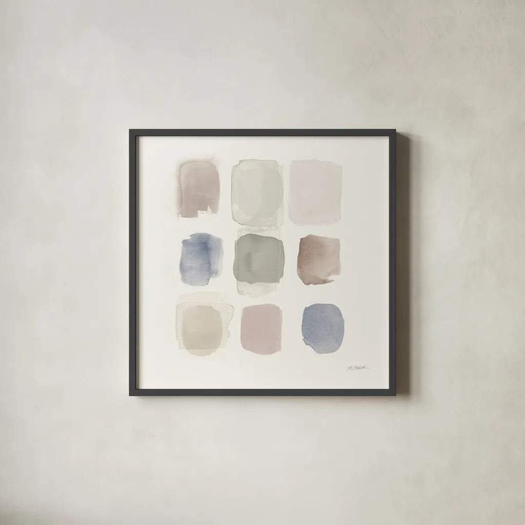 Natural Haze by Mike Schick. Shown in a sleek black glass frame for a contemporary gallery look. Available as an archival giclee rolled canvas, fine art paper, or poster print. SKU 71756a.