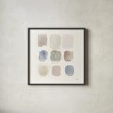 Natural Haze by Mike Schick. Shown in a sleek black glass frame for a contemporary gallery look. Available as an archival giclee rolled canvas, fine art paper, or poster print. SKU 71756a.