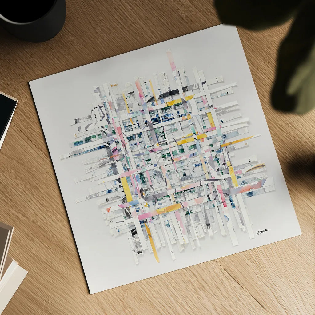 New Morning by Mike Schick. Shown as a detailed flat fine art print, highlighting archival giclee quality. Available as an archival giclee rolled canvas, fine art paper, or poster print. SKU 30245a.