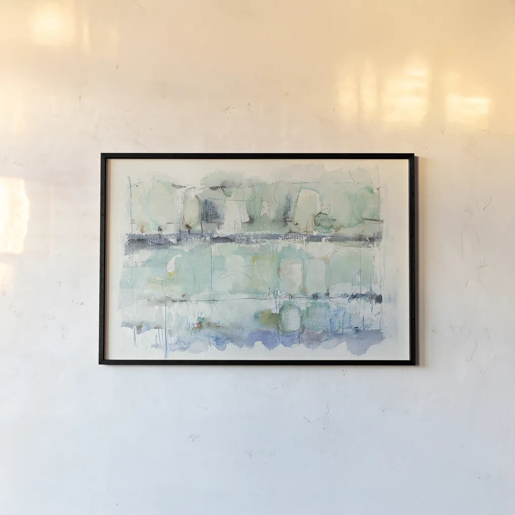 North Shore Crop by Mike Schick. shown as a paper print in a black flame. Available as a archival giclee rolled canvas, fine art paper, or poster print. SKU 22201i.