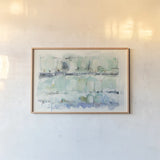North Shore Crop by Mike Schick. shown as a paper print in a natural frame. Available as a archival giclee rolled canvas, fine art paper, or poster print. SKU 22201i.