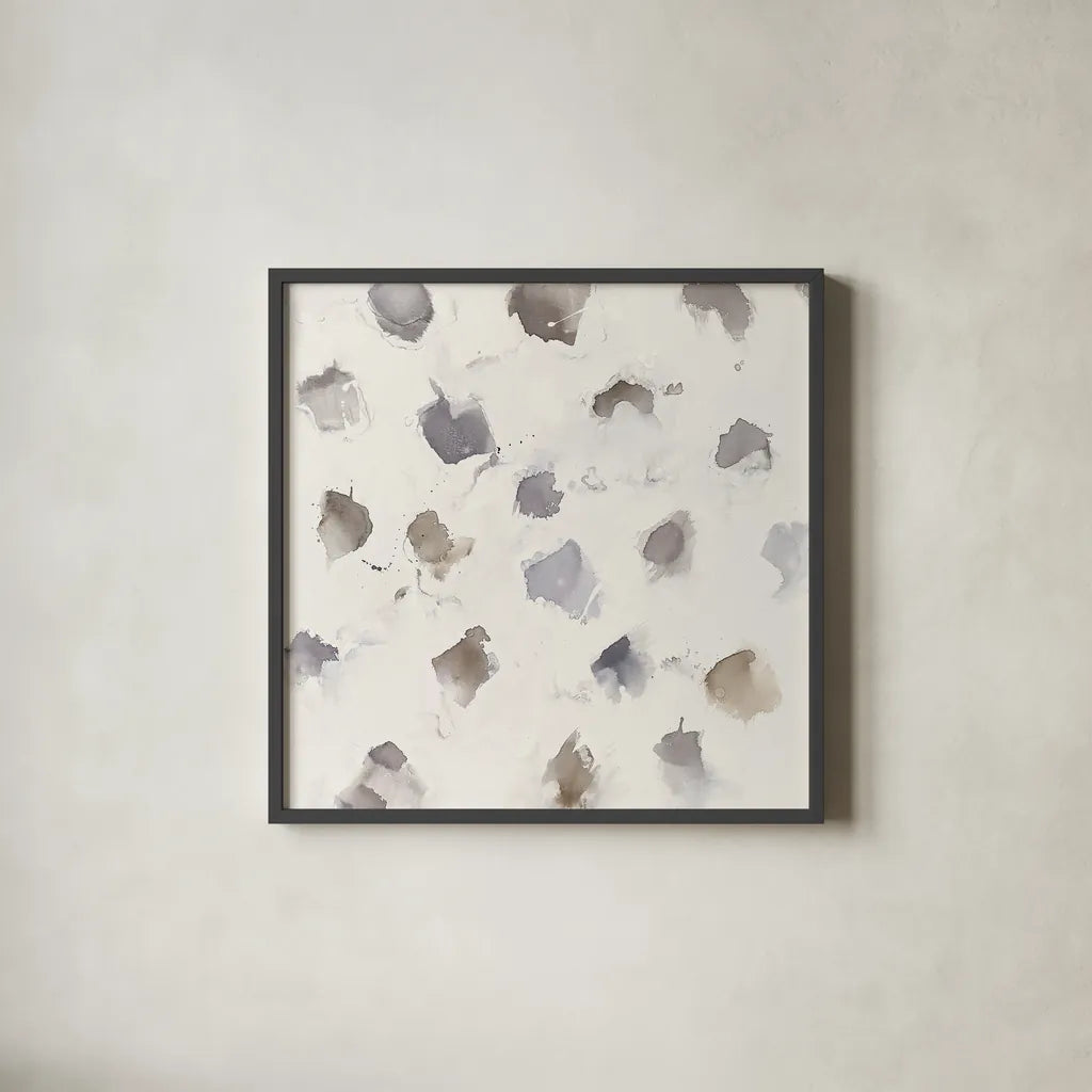 Nougat II by Mike Schick. Shown in a sleek black glass frame for a contemporary gallery look. Available as an archival giclee rolled canvas, fine art paper, or poster print. SKU 28626a.