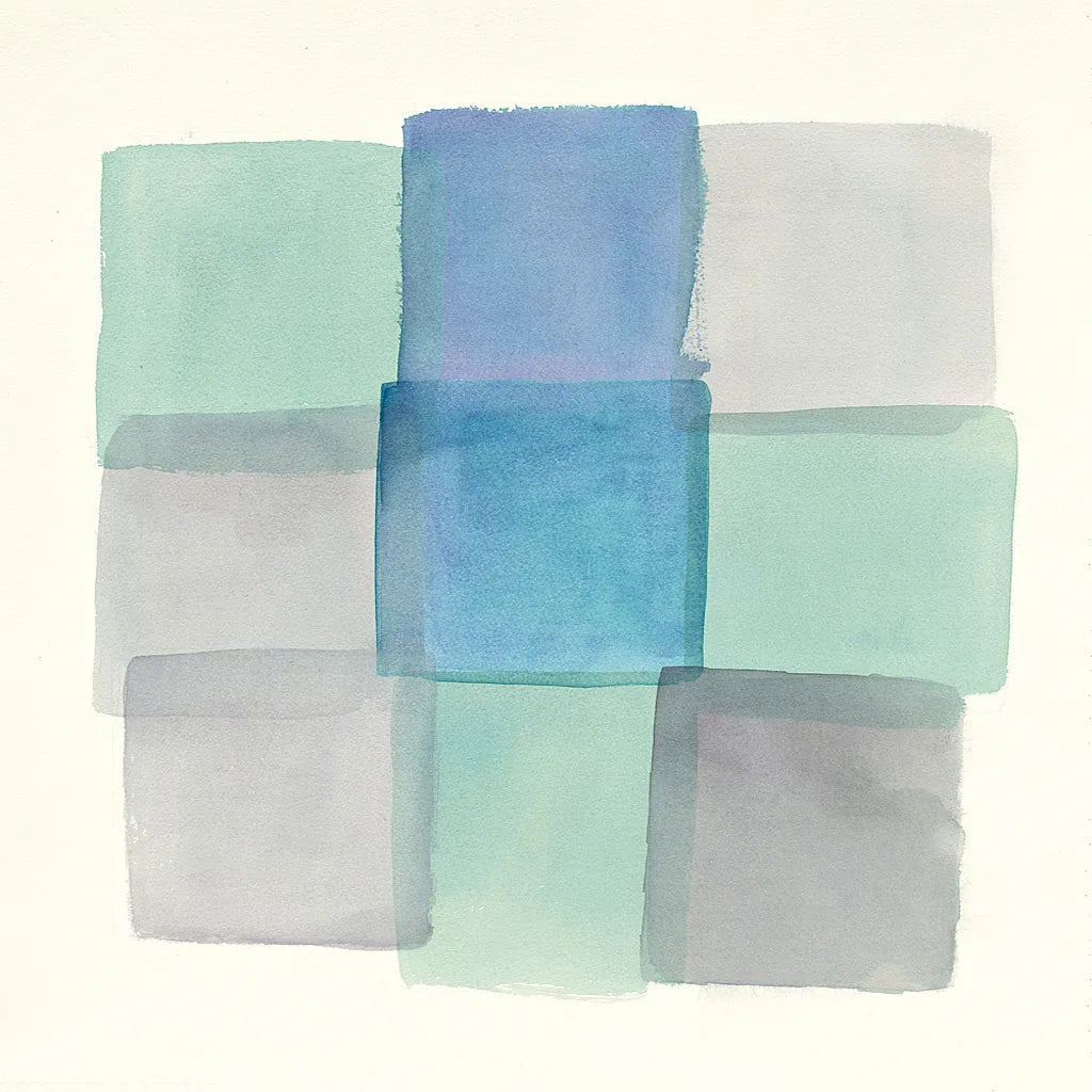 Overlap I by Mike Schick. SKU 21613a. Archival Giclee Fine art print for wall decor.