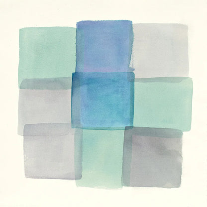 Overlap I by Mike Schick. SKU 21613a. Archival Giclee Fine art print for wall decor.