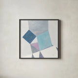 Paper Cut by Mike Schick. Shown in a sleek black glass frame for a contemporary gallery look. Available as an archival giclee rolled canvas, fine art paper, or poster print. SKU 36025a.