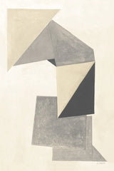 Paper Trail Neutral by Mike Schick. SKU 70243h. Archival Giclee Fine art print for wall decor.