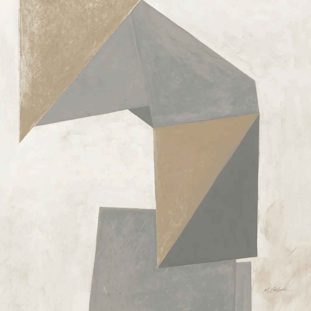 Paper Trail Travertine Crop by Mike Schick. SKU 79807a. Archival Giclee Fine art print for wall decor.