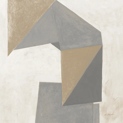 Paper Trail Travertine Crop by Mike Schick. SKU 79807a. Archival Giclee Fine art print for wall decor.