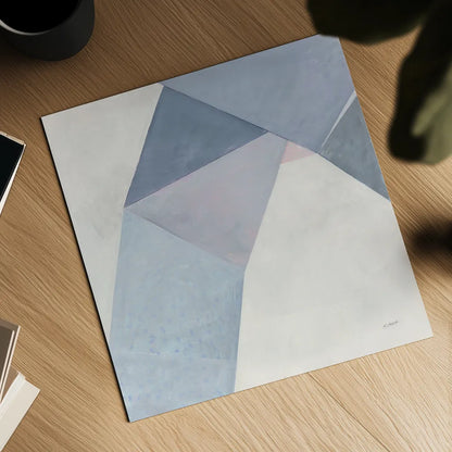 Paper Work I by Mike Schick. Shown as a detailed flat fine art print, highlighting archival giclee quality. Available as an archival giclee rolled canvas, fine art paper, or poster print. SKU 36022a.