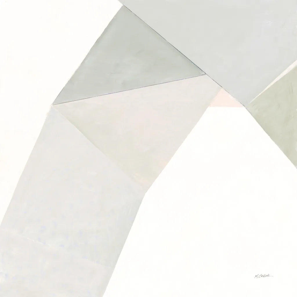 Paper Work I Neutral by Mike Schick. SKU 42940a. Archival Giclee Fine art print for wall decor.