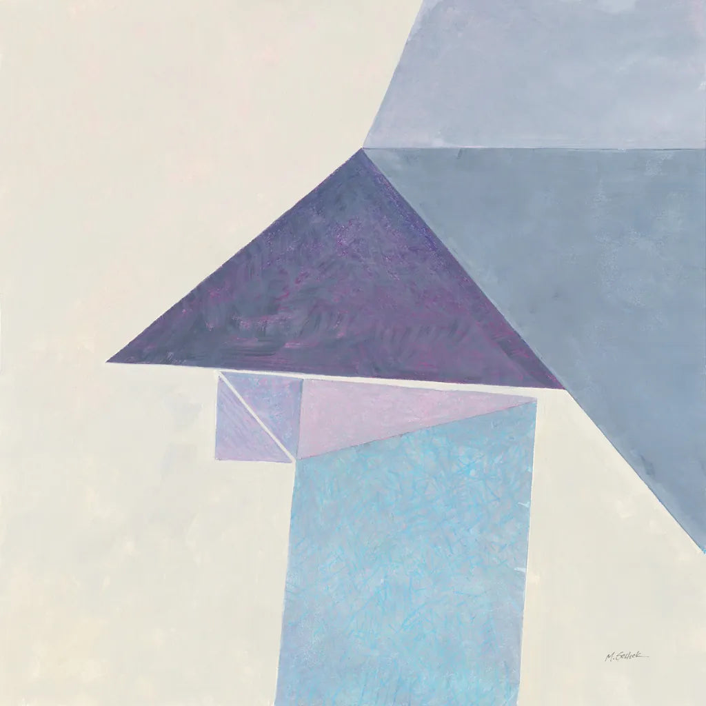 Paper Work II by Mike Schick. SKU 36023a. Archival Giclee Fine art print for wall decor.