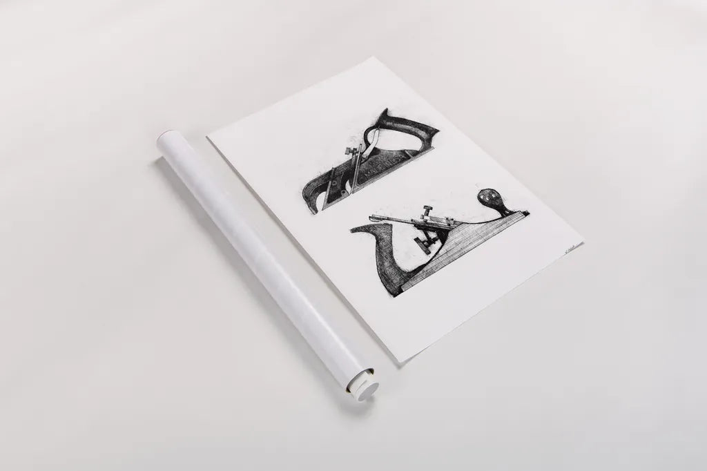 Planes by Mike Schick. shown as a rolled paper print. Available as archival giclee rolled canvas, fine art paper, or poster print. SKU 58753h.