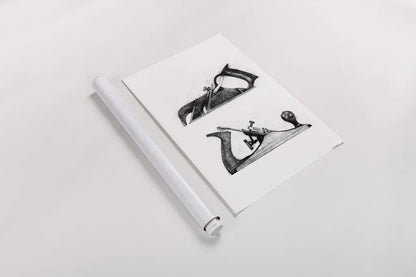 Planes by Mike Schick. shown as a rolled paper print. Available as archival giclee rolled canvas, fine art paper, or poster print. SKU 58753h.