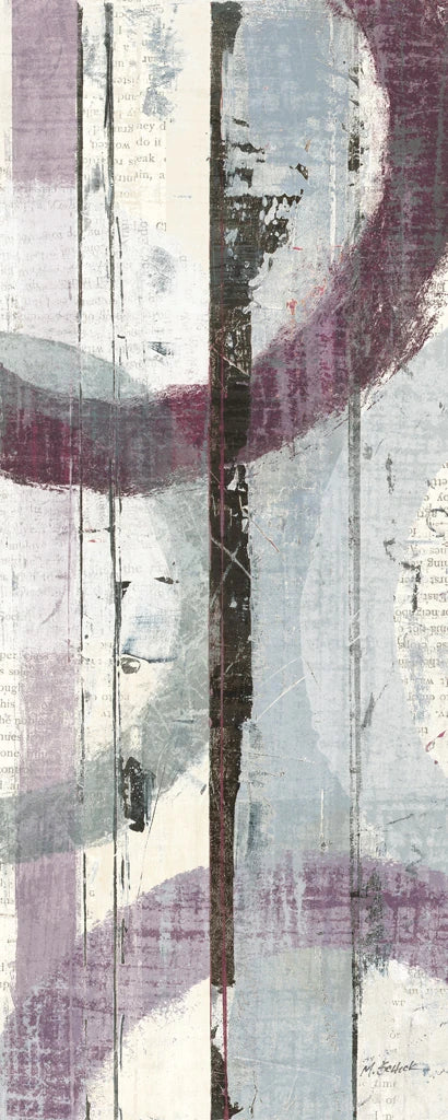 Plum Zephyr Panel I by Mike Schick