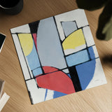 Primaries by Mike Schick. Shown as a detailed flat fine art print, highlighting archival giclee quality. Available as an archival giclee rolled canvas, fine art paper, or poster print. SKU 36359a.