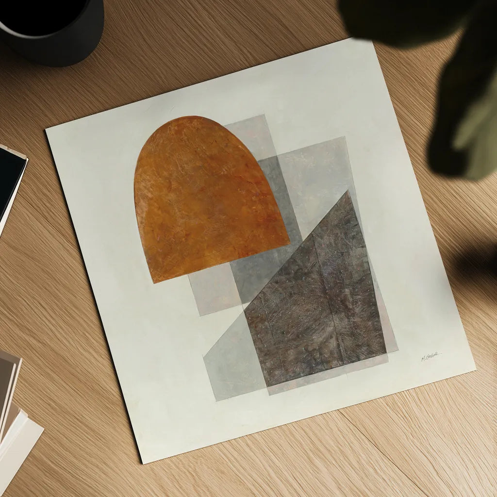 Quintet I by Mike Schick. Shown as a detailed flat fine art print, highlighting archival giclee quality. Available as an archival giclee rolled canvas, fine art paper, or poster print. SKU 48849a.