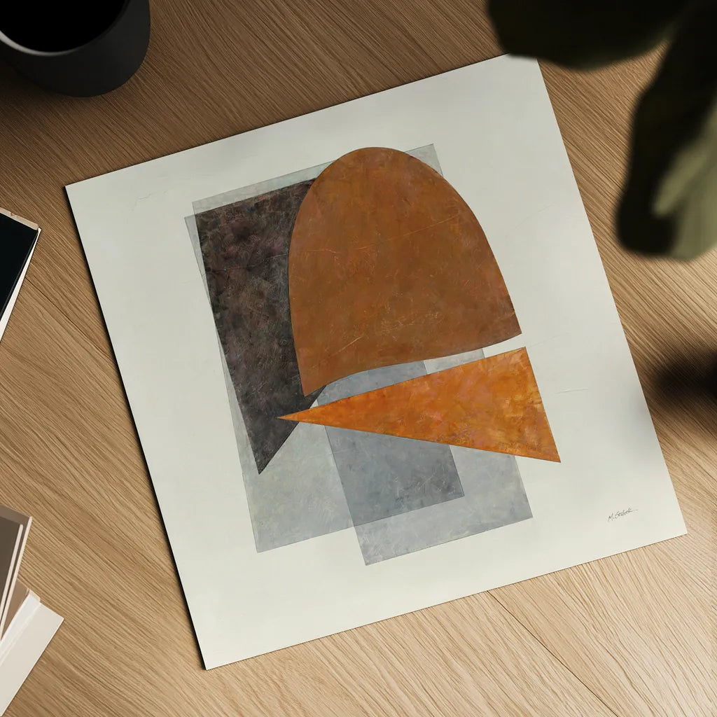 Quintet II by Mike Schick. Shown as a detailed flat fine art print, highlighting archival giclee quality. Available as an archival giclee rolled canvas, fine art paper, or poster print. SKU 49029a.