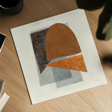 Quintet II by Mike Schick. Shown as a detailed flat fine art print, highlighting archival giclee quality. Available as an archival giclee rolled canvas, fine art paper, or poster print. SKU 49029a.