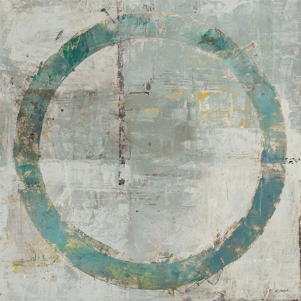 Renew Square I by Mike Schick. SKU 13014a. Archival Giclee Fine art print for wall decor.