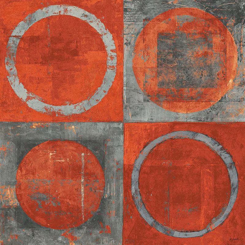 Renew Tangerine Tango by Mike Schick. SKU 10250a. Archival Giclee Fine art print for wall decor.