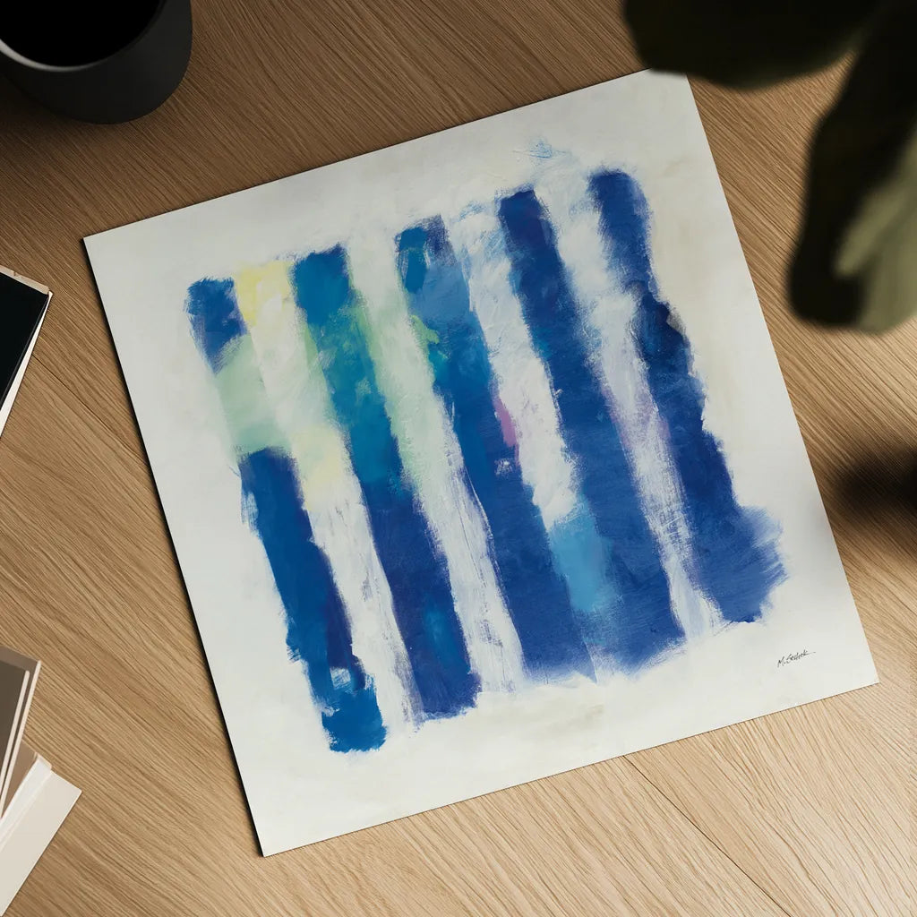 Rhythm and Hue by Mike Schick. Shown as a detailed flat fine art print, highlighting archival giclee quality. Available as an archival giclee rolled canvas, fine art paper, or poster print. SKU 25003a.