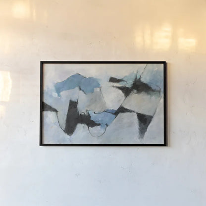 Shadow of Winter by Mike Schick. shown as a paper print in a black flame. Available as a archival giclee rolled canvas, fine art paper, or poster print. SKU 49844i.