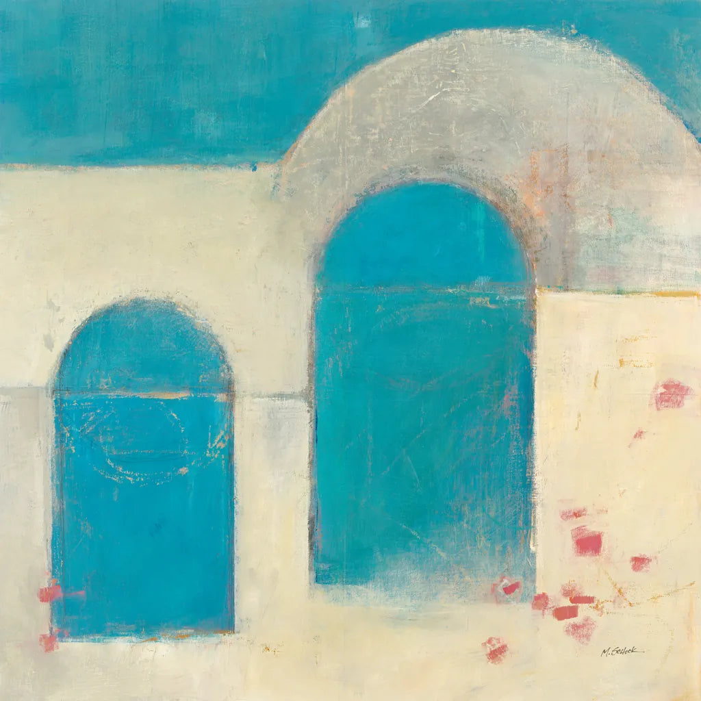 Sibari Neutral by Mike Schick. SKU 34226a. Archival Giclee Fine art print for wall decor.