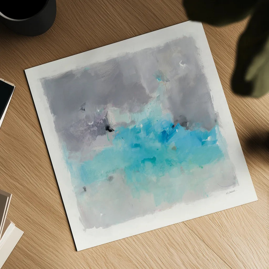 Spring Chase by Mike Schick. Shown as a detailed flat fine art print, highlighting archival giclee quality. Available as an archival giclee rolled canvas, fine art paper, or poster print. SKU 31845a.