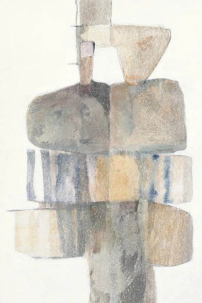 Stepping Stones by Mike Schick. SKU 25912h. Archival Giclee Fine art print for wall decor.