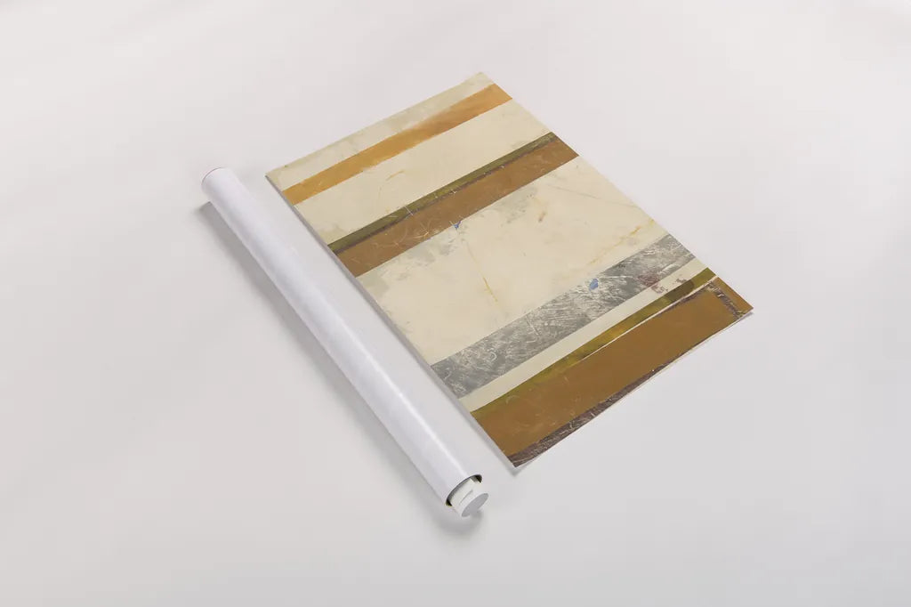 Stripes by Mike Schick. shown as a rolled paper print. Available as archival giclee rolled canvas, fine art paper, or poster print. SKU 34188h.