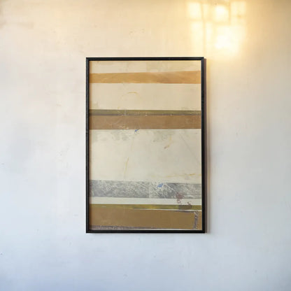 Stripes by Mike Schick. shown as a paper print in a black flame. Available as a archival giclee rolled canvas, fine art paper, or poster print. SKU 34188h.