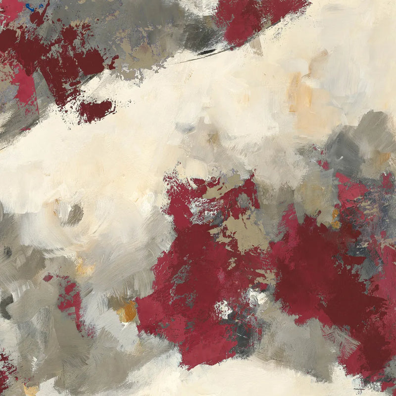 Syrah Gray Matter II Square by Mike Schick. SKU 34219a. Archival Giclee Fine art print for wall decor.