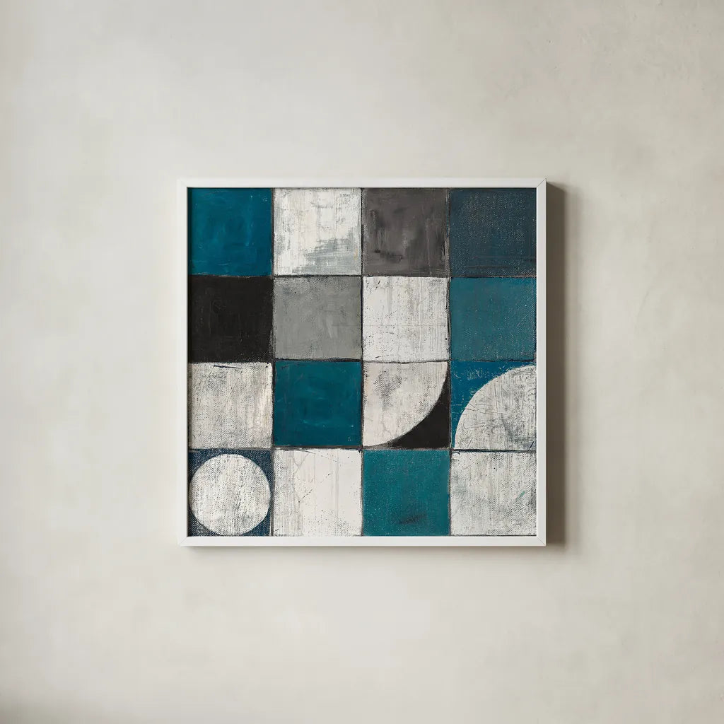 Tango Detal I BW by Mike Schick. Shown in a crisp white glass frame for a clean and minimalist style. Available as an archival giclee rolled canvas, fine art paper, or poster print. SKU 33270a.