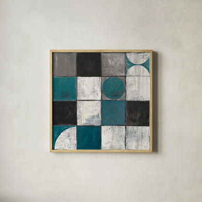 Tango Detal II BW by Mike Schick. Shown in a natural wood glass frame for a timeless modern aesthetic. Available as an archival giclee rolled canvas, fine art paper, or poster print. SKU 33271a.