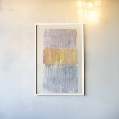 Test Drive by Mike Schick. shown as a paper print in a white frame. Available as a archival giclee rolled canvas, fine art paper, or poster print. SKU 45452h.