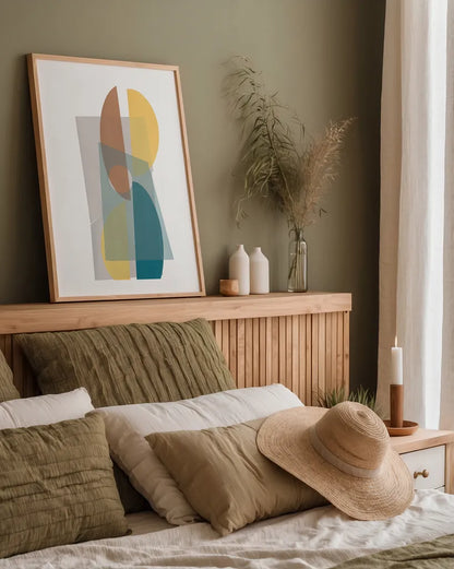 Transparent by Mike Schick. shown as a paper print in a natural frame. Available as a archival giclee rolled canvas, fine art paper, or poster print. SKU 48414h.