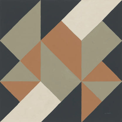 Triangles I Highland by Mike Schick. SKU 69859a. Archival Giclee Fine art print for wall decor.