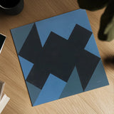 Triangles II by Mike Schick. Shown as a detailed flat fine art print, highlighting archival giclee quality. Available as an archival giclee rolled canvas, fine art paper, or poster print. SKU 69653a.