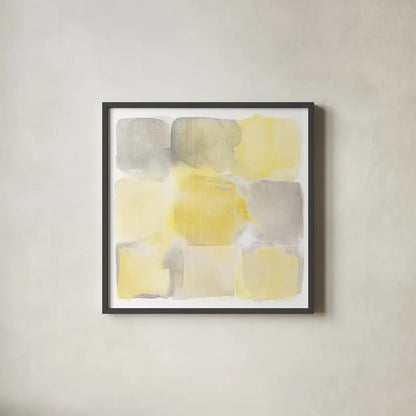 Two Tone I by Mike Schick. Shown in a sleek black glass frame for a contemporary gallery look. Available as an archival giclee rolled canvas, fine art paper, or poster print. SKU 20722a.