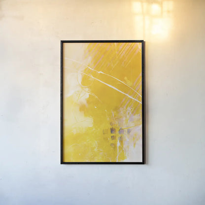 Understatement by Mike Schick. shown as a paper print in a black flame. Available as a archival giclee rolled canvas, fine art paper, or poster print. SKU 64646h.