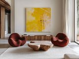 Understatement Crop by Mike Schick. Shown as extra-large giant wall art in a modern living room. Available as an archival giclee rolled canvas, fine art paper, or poster print. SKU 64647a.