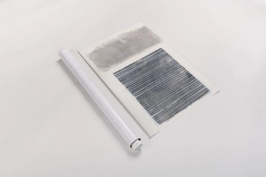 Venetian Gray by Mike Schick. shown as a rolled paper print. Available as archival giclee rolled canvas, fine art paper, or poster print. SKU 30615h.