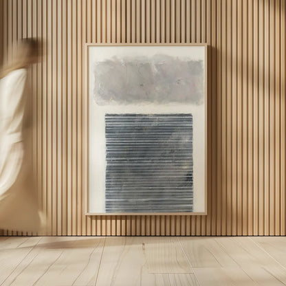 Venetian Gray by Mike Schick. shown as over sized large wall art. Available as an archival giclee rolled canvas, fine art paper, or poster print. SKU 30615h.