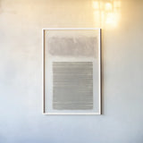 Venetian Neutral by Mike Schick. shown as a paper print in a white frame. Available as a archival giclee rolled canvas, fine art paper, or poster print. SKU 42923h.