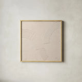 Wax and Wane by Mike Schick. Shown in a natural wood glass frame for a timeless modern aesthetic. Available as an archival giclee rolled canvas, fine art paper, or poster print. SKU 86336a.