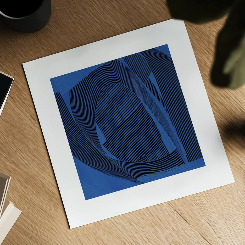 Weaving I by Mike Schick. Shown as a detailed flat fine art print, highlighting archival giclee quality. Available as an archival giclee rolled canvas, fine art paper, or poster print. SKU 59965a.